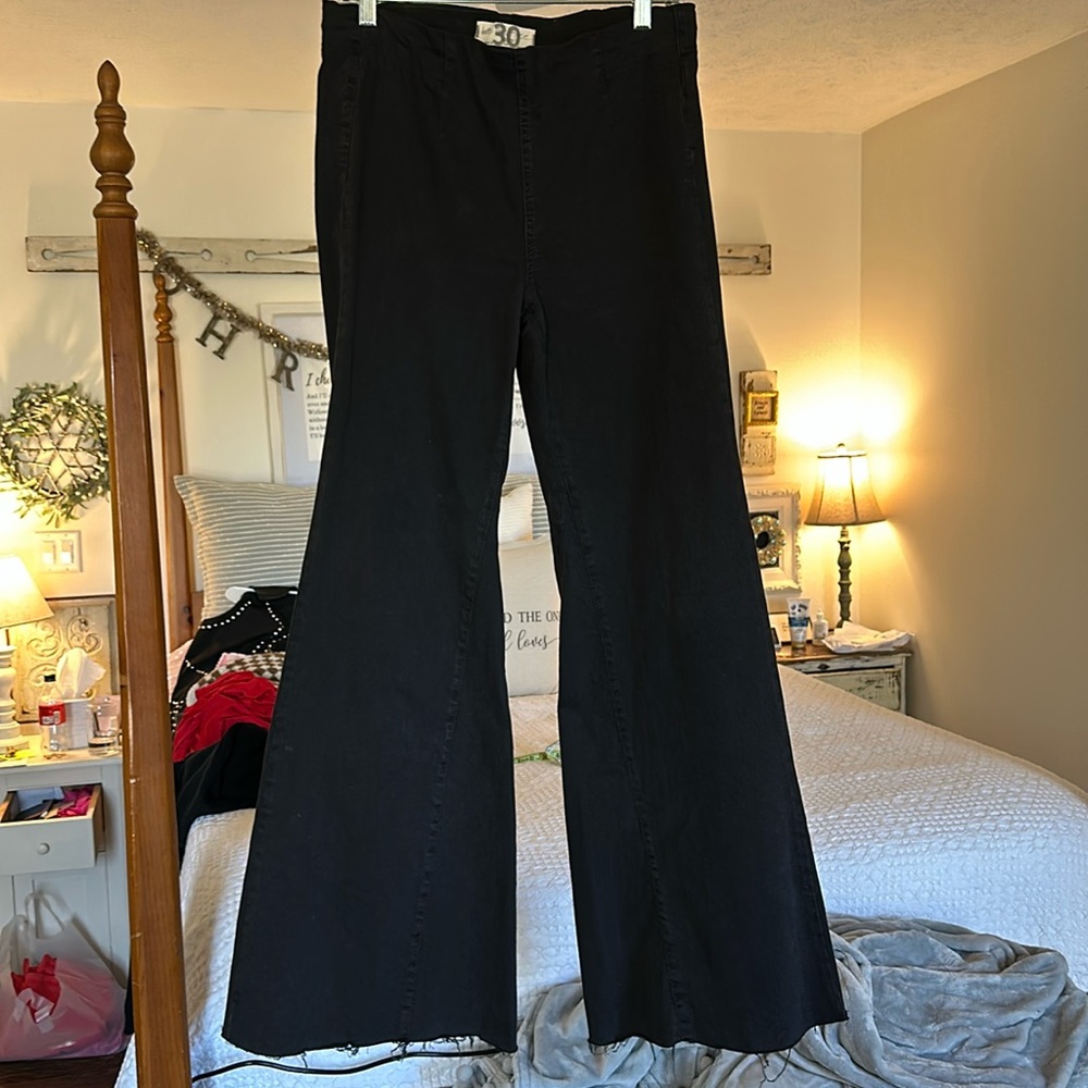 “We The Free” flared leg pull on jeans